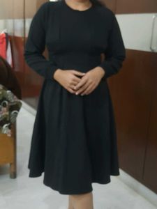 Black Wollen Dress