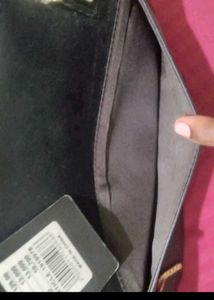 Black Leather Handbag