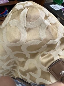 🔔PRICE DROP COACH-KRISTIN OP ART SATEEN SATCHEL