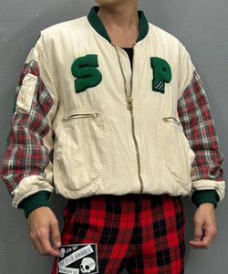 🔥space plan colour block jacket