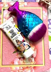 2 ITEMS BOX 📦 STAY QUIRKY Primer & MAKEUP BRUSH