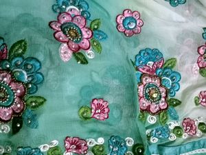 Heavy Dupatta Work Readimed XL Size Sut