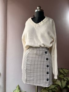Plaid Mini Skirt