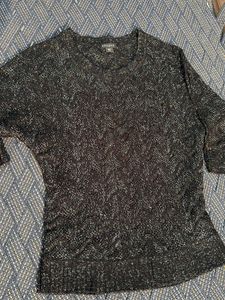 Black Winter Top