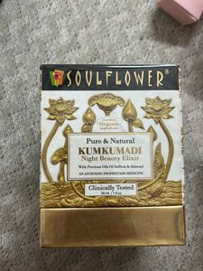 Soulflower Kumkumadi Night Beauty Elixir