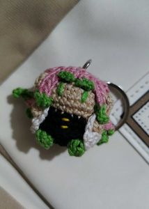 Crochet Anime Keychains| mitsuri and obanai