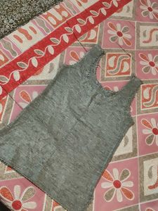 Gray Tank Top warm inner