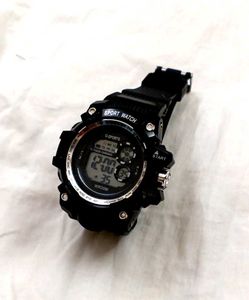 Black Sport Watch