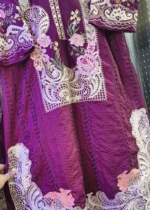 Original Pakistani Purple Shuit