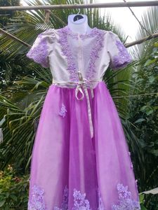Lavender Lace Dress