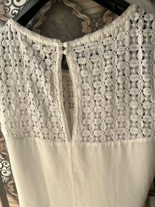 Lace Back Sleeveless Top