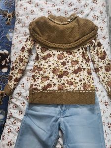 Floral Top with Pepe Jeans (combo)