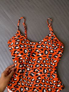 sexy animal print bodysuit
