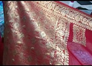 Brand New Red Saree