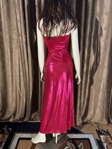 Pink Sequin Party Dress