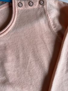 Peach color perfect office wear cute sweater
