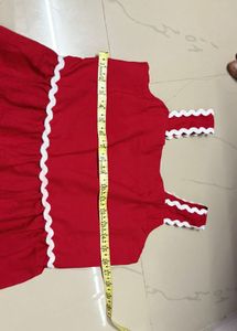 red midi beautiful gown