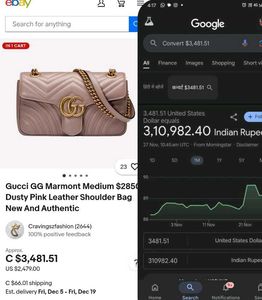 OG GUCCI GG Marmont Shoulder Bag