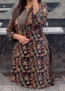 Floral Print Kurta Set