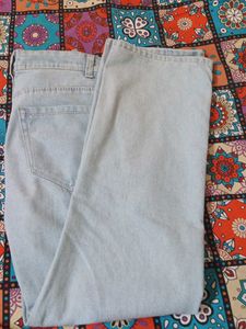 Light Wash Wide Leg Jeans