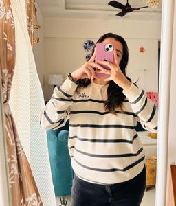 Striped Pullover Sweater