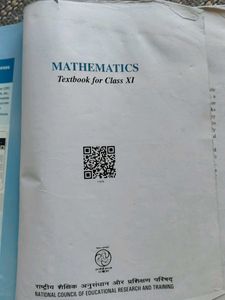Mathematics Class 11 Ncerrt Book