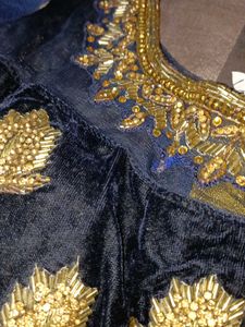 Price Drop 💧Navy Blue And Pink Lehenga Choli