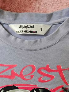 STYLECAST X  HERSHEINBOX Side Cut Out Cropped Top