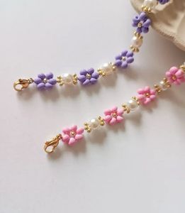 Pink And Purple Bracelet Combo - Pack Of 2