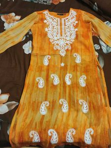 Elegant Embroidered Kurta