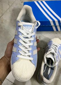 ADIDAS ORIGINALS SUPERSTAR LILAC MOMIN EDITION UK8