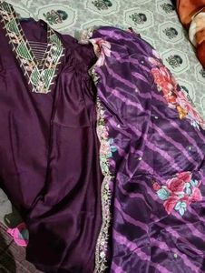 Elegant Embroidered Salwar Suit