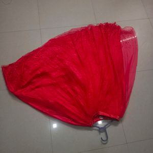 Pink Red Embroidered Anarkali Suit
