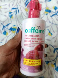 BBrand New mCaffeine Body Lotion With SPF 50 PA+++