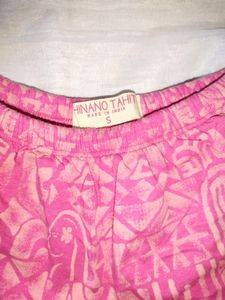 Pink offshoulder Top