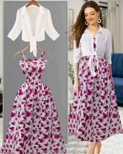 Butterfly Dress & Shrug