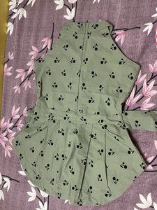 Olive Sleeveless Top
