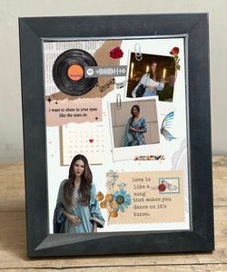 Customised Frame Gift Digital Art Poster Collage