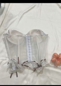Lace Corset Bustier Top