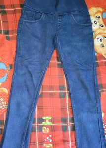 Girls High Waist Jeans
