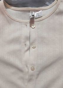 White Long Sleeve Top