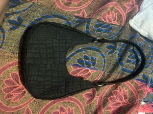 Chic Black Shoulder Bag