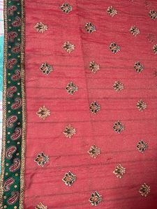 Elegant Embroidered Saree