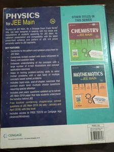 BM Sharma Physics Book JEE Mains
