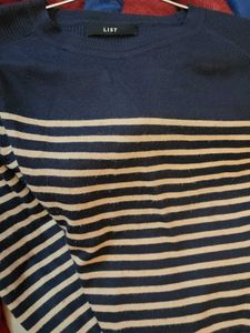 Striped LIST Sweater