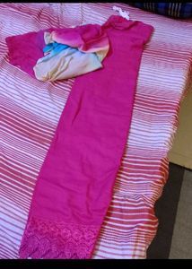 Combo Of One Kurti And Four Suit