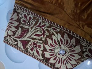 Elegant Embroidered Saree