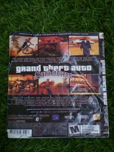 Ps2 Game &#39;gta Sanandreas&#39;