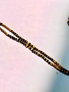 Two Elegant Gold-Toned Mangalsutras✨