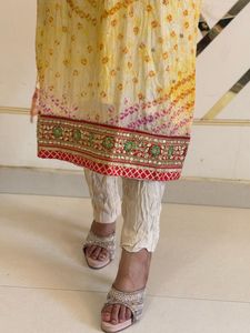 Bandhani dress